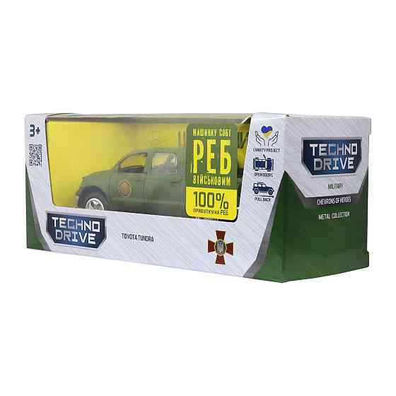Автомодель серії Шеврони Героїв - Toyota Tundra - НГУ Днепр