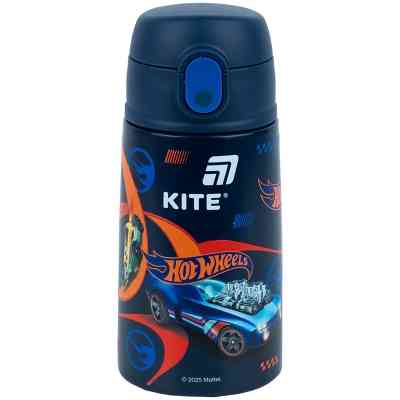 Поильник-непроливайка Kite Hot Wheels термос з трубочкою 400 мл (HW25-1261) Вінниця
