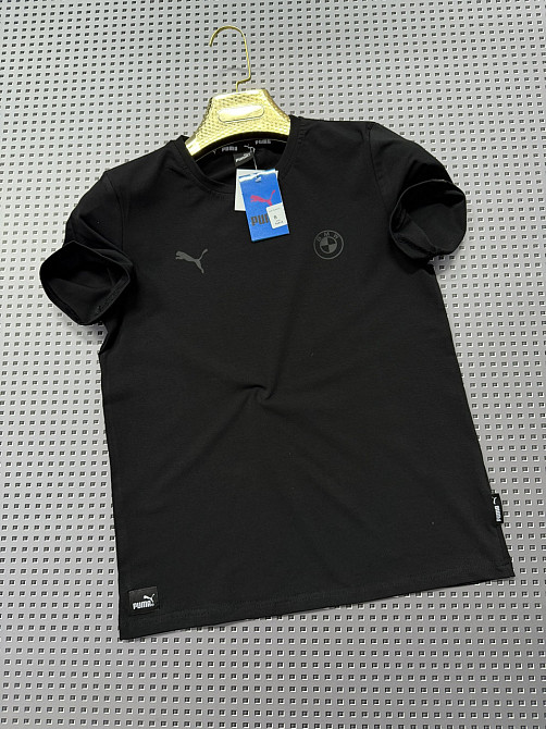 Футболка мужская Puma Bmw Mms T7 Tee Puma Blackt,производство Турции 50 Киев - изображение 1
