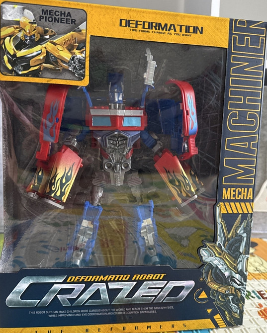 Трансформер Crazed optimus prime. Київ - фото 2