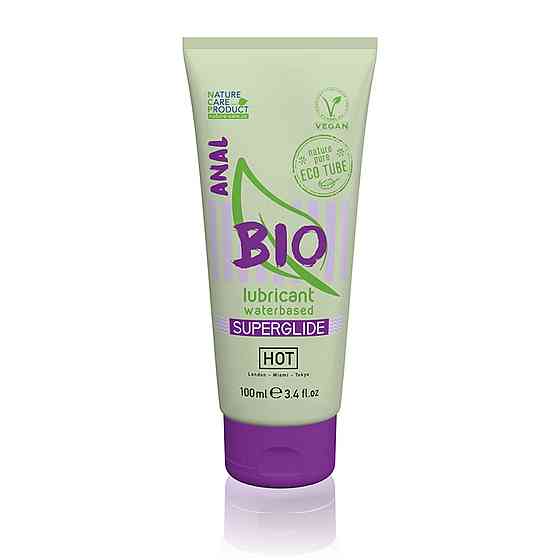 Анальный лубрикант на водной основе Hot Bio lubricant Superglide Anal, 100 мл Sex Aura Киев