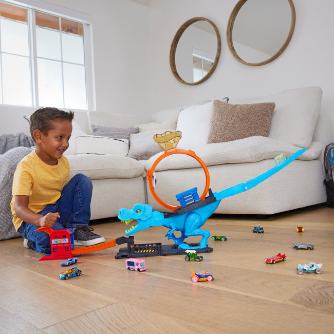 Трек-ігровий набір Hot Wheels City Полювання Ті-Рекса (HKX42) Чернигов - изображение 4