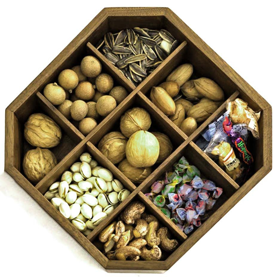 Менажница деревянная 