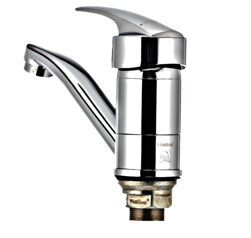 Смеситель для кухни / умывальник Haiba AGAT 555 (излив 15 см, латунь) Черновцы - изображение 2