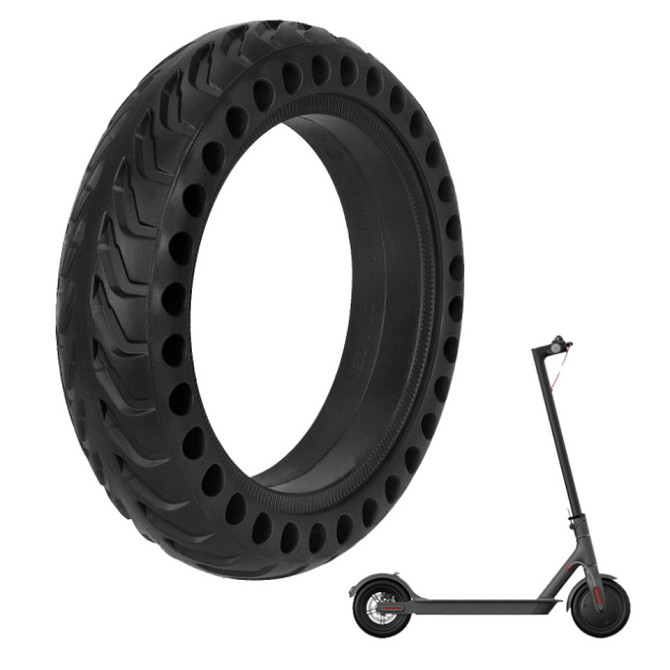 Безкамерна шина для електросамокату Xiaomi M365, Pro,1S, Pro 8 1/2x2 (8,5x2-34 black) антипрокольна Бровари - фото 1