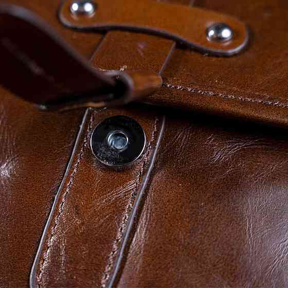 Сумка чоловіча Vintage 14091 Коричнева Київ