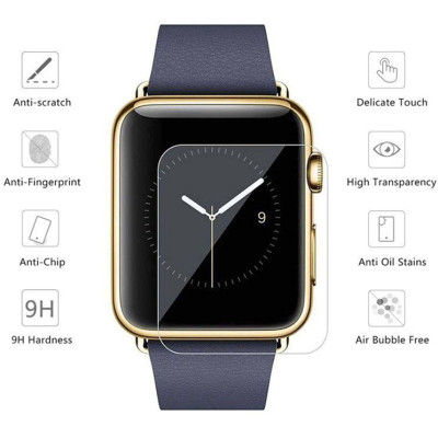 Плівка захисна Drobak Ceramics Apple Watch Series 3 38mm (2 шт) (313101) Вінниця - фото 2