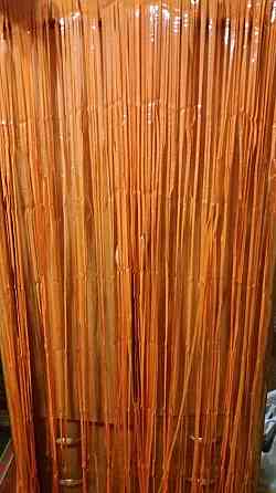 Дождик для фотозоны украшение 245 см на 92 см оранжевый Киев