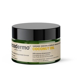 Маска для сухого або ослабленого волосся з кокосовою олією та олією ши Coconut Oil Ecoderma, 250 мл Дніпро - фото 1