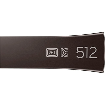 USB флеш накопитель Samsung 512GB Bar Plus Titanium Gray USB 3.2 (MUF-512BE4/APC) Винница - изображение 2