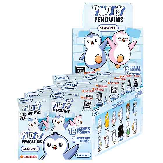 Фігурка-сюрприз Cool Things серії Pudgy Penguins - Пригоди пінгвіна Пакса Дніпро