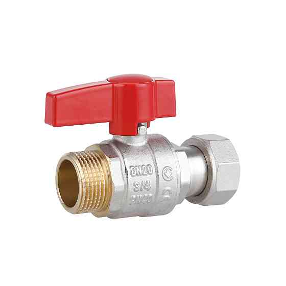Кран кульовий Thermo Alliance Standart 3/4" ВН прямий, PN40, з накидною гайкою TAS261W20 Київ