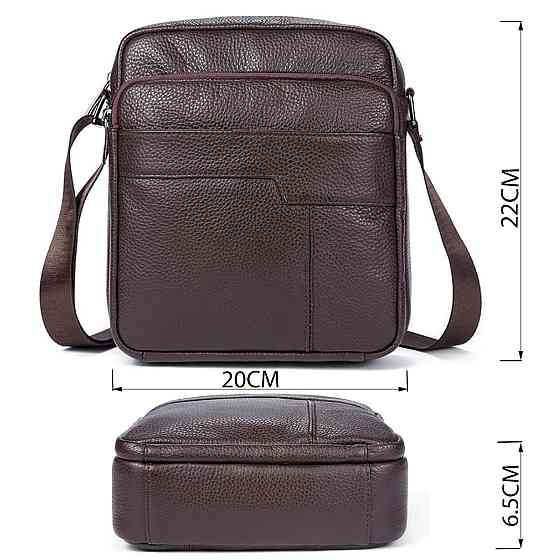 Сумка мужская Vintage 14744 Коричневая Киев