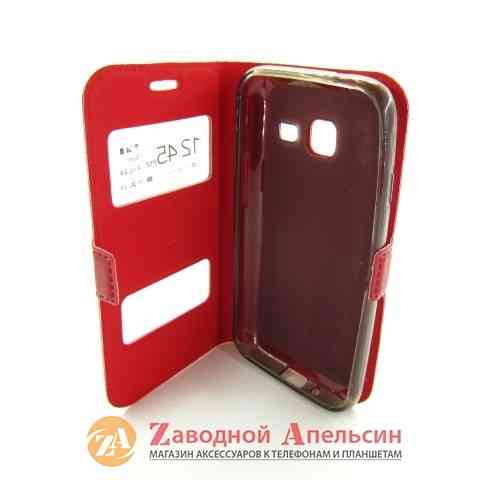 Чохол книжка Samsung J1 mini J105 Smart Case red Одеса