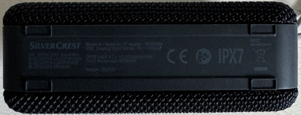 Колонка Bluetooth Silver crest sound mini. Харків - фото 1