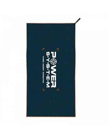 Рушник для фітнесу та спорту Power System PS-7005 Gym Towel (100*50см.) Темно-синій Каменское