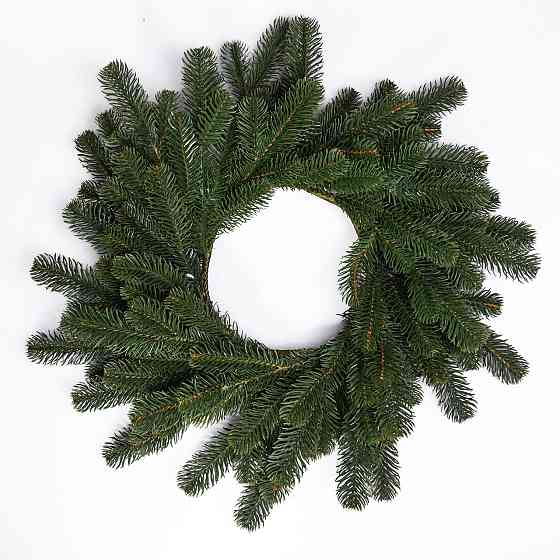 Lugi Штучний різдвяний вінок Зелений Святковий 60 см TD-VINGR Коломия
