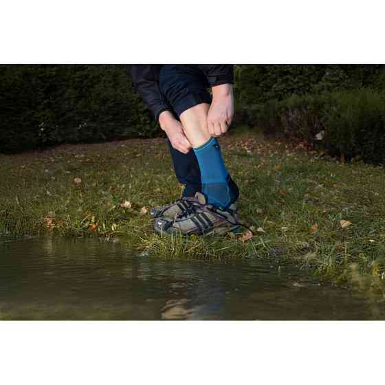Шкарпетки водонепроникні Dexshell Running Lite 2.0 Socks, темно-блакитні, розмір S (36-38) Киев