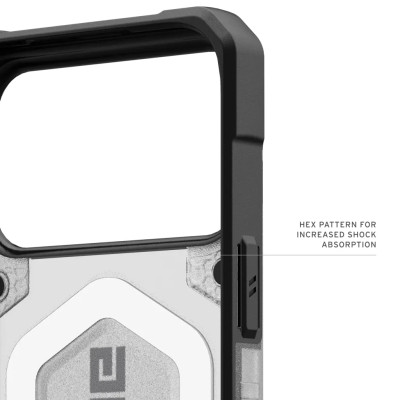 Чохол до мобільного телефона UAG Pathfinder Clear MagSafe iPhone 17 Pro Max Ice/Silver (114552114333) Вінниця - фото 9