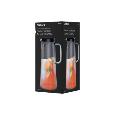 Глечик Ardesto Graphite 1350 мл (AR2613GR) Вінниця - фото 4