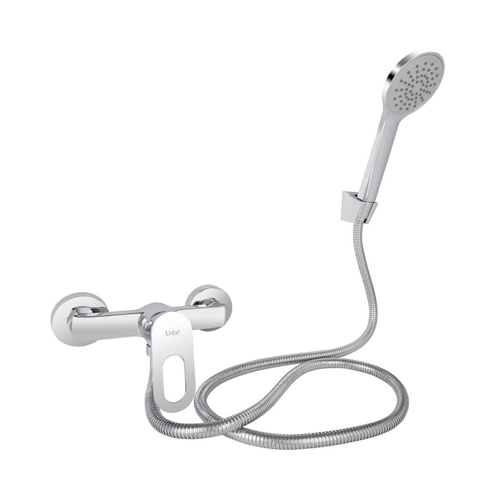 Змішувач для душу Lidz Latwa 010 (з душовим гарнітуром) (k40) LDLAT010CRM45416 Chrome Київ - фото 1