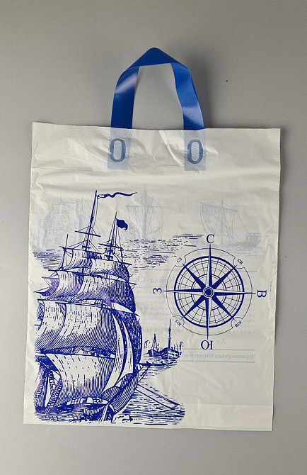 Пакет с петлевой ручкой (35*42+3) 