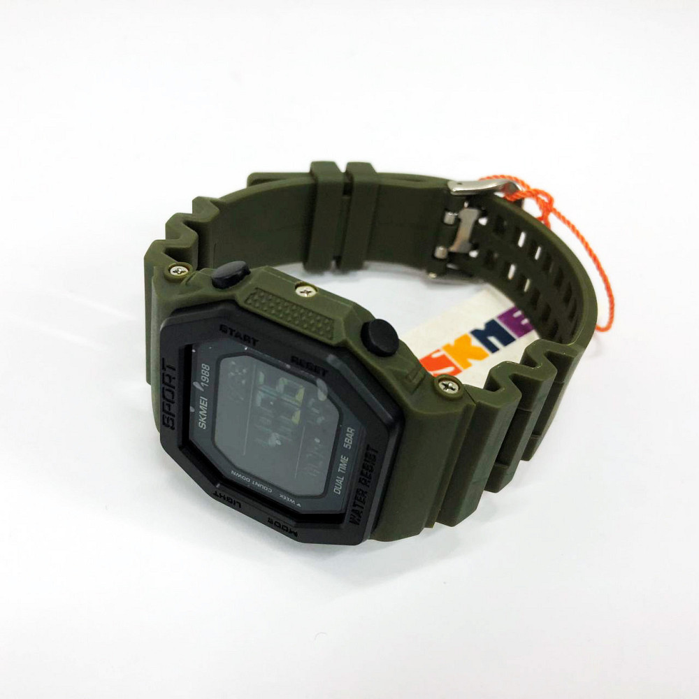 Часы для туризма SKMEI 1988AG, Лучшие военные часы, Часы спортивные спорт Мужские для рыбалки WK-19 Львов - изображение 12