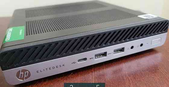 Комп'ютер: HP EliteDeck 705 G5 Ryzen 5 Pro 3400G 8Gb. Wi-Fi 5G2G 256 NVME. Київ