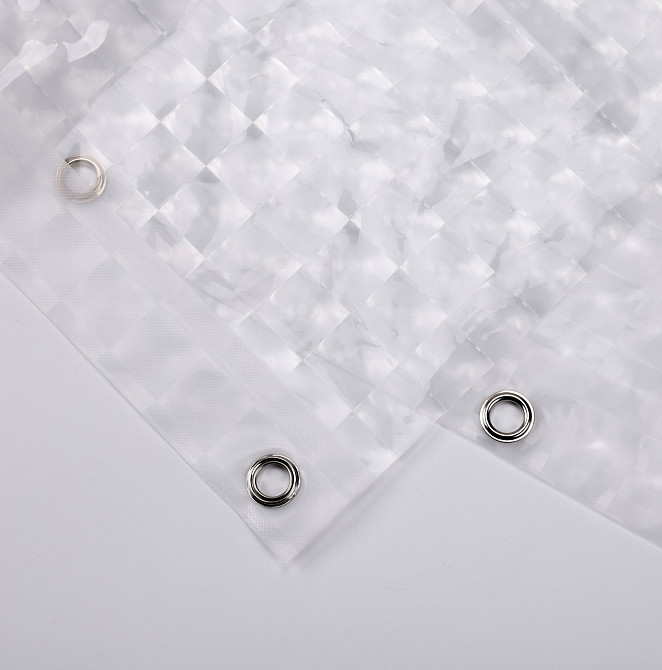 Шторка для ванной комнаты Bathlux 180 x 180 см люкс качество с водоотталкивающим покрытием, Прозрачная Каменец-Подольский - изображение 4