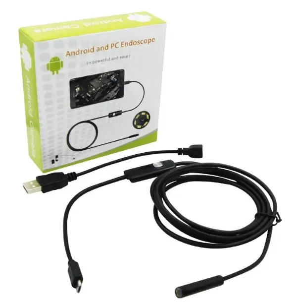 Камера Эндоскоп Android and PC Endoscope, гибкая USB-камера (100P) 5 м Коломыя - изображение 2