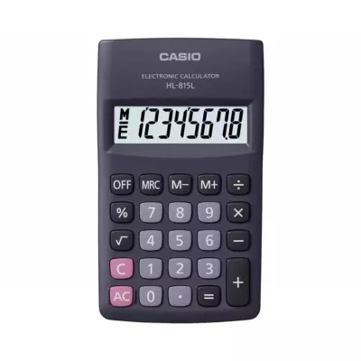 Калькулятор Casio HL-815L-BK-W-GP, чорний (CALC-CAS-HL-815L-BK) Вінниця