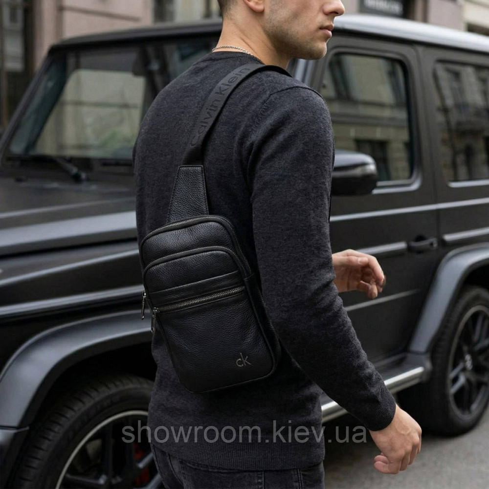 Чоловіча сумка на груди (слінг), бананка, барсетка Ск (0440) Київ - фото 6