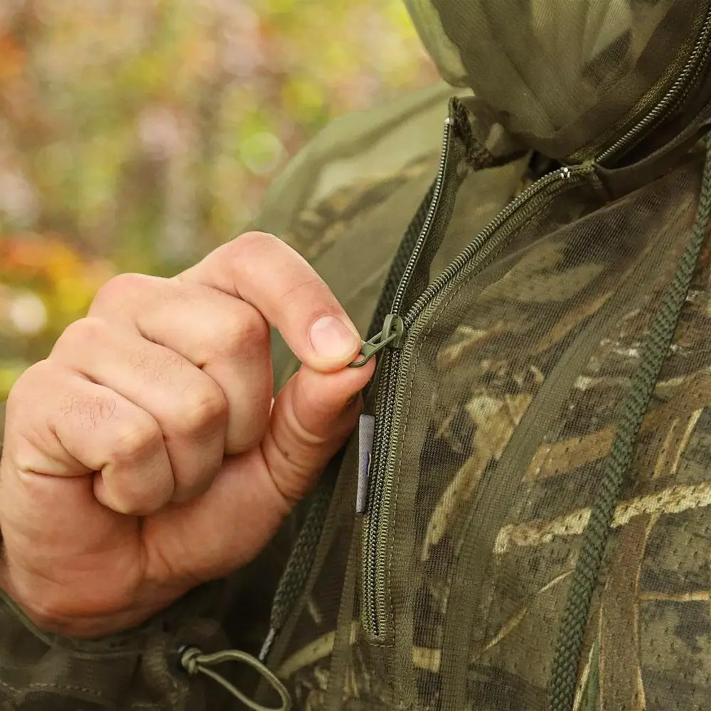 Антимоскитный костюм Mosquito Защита от насекомых (комаров, клещей, мошек) сетчатый Оливковый Винница - изображение 6