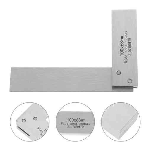 Кутник провірочний 90град 100x63мм, слюсарний, сталь Вінниця