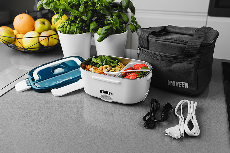 Ланч-бокс з підігрівом від 230В і 12В / 24В з термосумкою Noveen LB430 Дніпро - фото 2