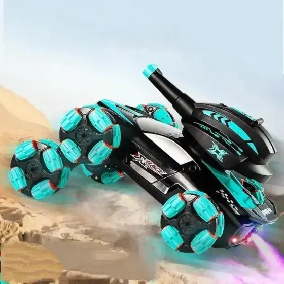 Танк вездеход,радиоуправляемый танк трехосный стреляющий орбизами Коломыя