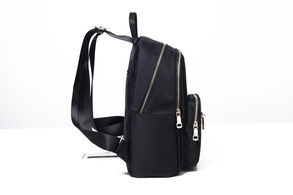 Рюкзак женский нейлоновый Vintage 14805 Черный Киев - изображение 5