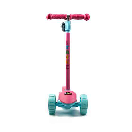 Самокат детский трехколесный iTrike MAXI JR 3-060-34-P, руль 56-68см, колеса ПУ с подсветкой, Розовый Каменец-Подольский