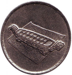 Манкала. Монета 10 сен. 2004,06,05,10 год, Малайзия. (БГ) Полтава - изображение 1