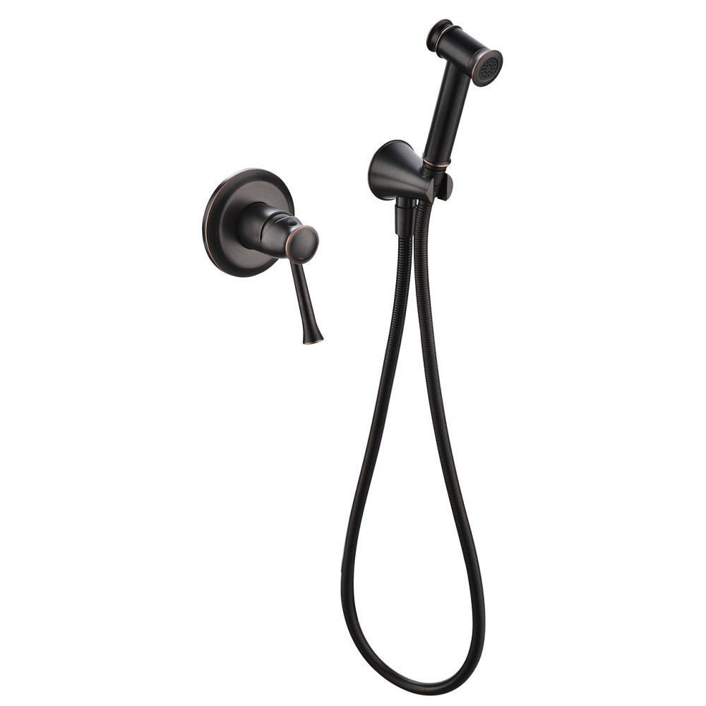 Гігієнічний набір прихованого монтажу Imprese PODZIMA ZRALA ZMK02170812 чорний Київ - фото 1