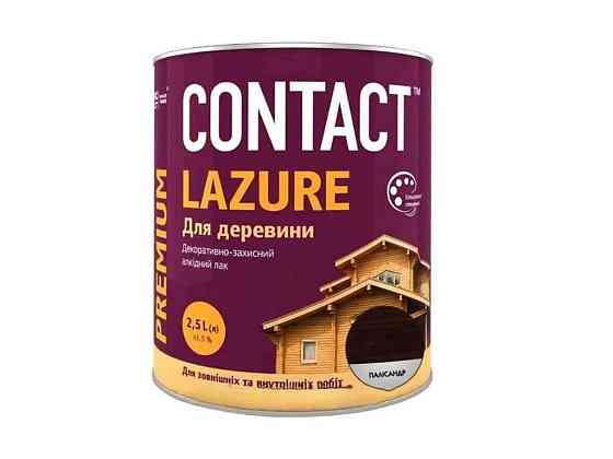 Лазур 2,5л для деревини Палiсандр ТМ CONTACT Киев