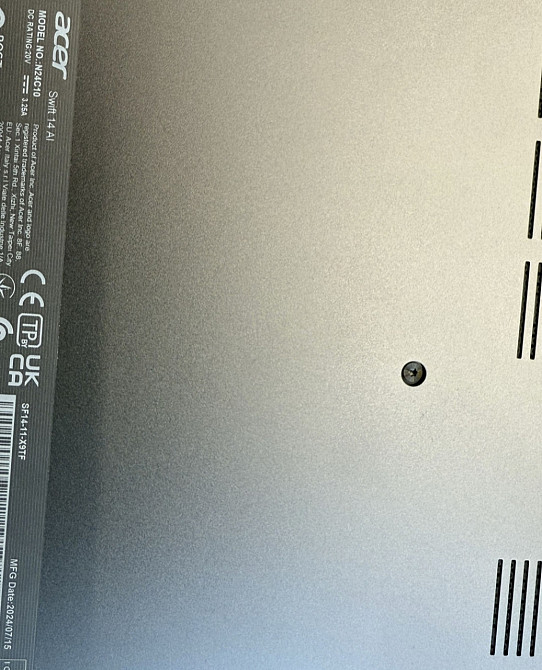 Ноутбук ACER Swift 14 AI (x Plus /16 / 1TB) Київ - фото 8