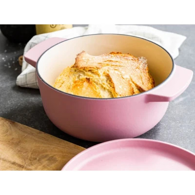 Кастрюля KitchenAid чавунна з кришкою 3,3 л Суха троянда (CC007430-001) Винница - изображение 7