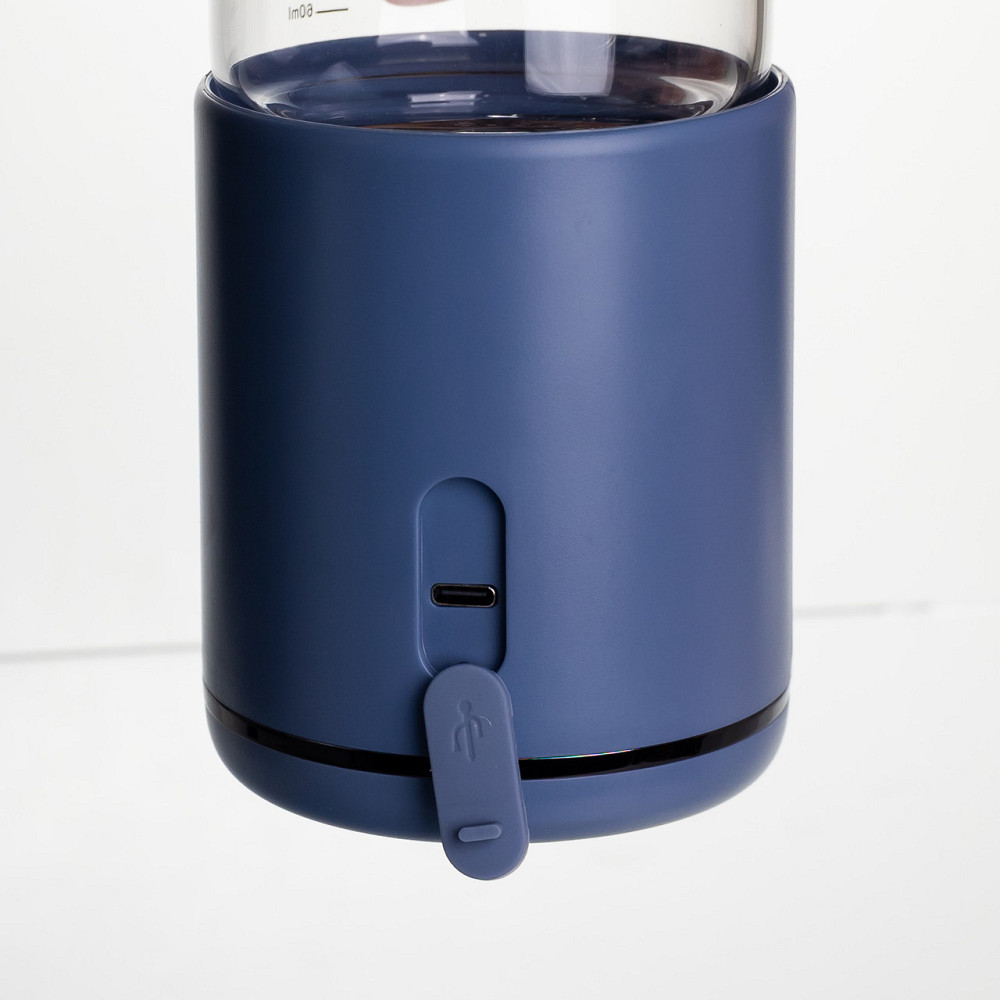 Бутылка с подогревом для детского питания и напитков 300 мл с аккумулятором подогреватель термос для детского питания Синий HW01BL Киев - изображение 5