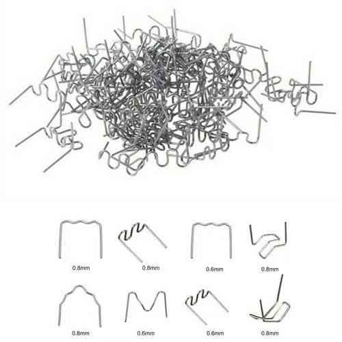 Набор скоб для горячего степлера, 800 шт, 8 видов Киев