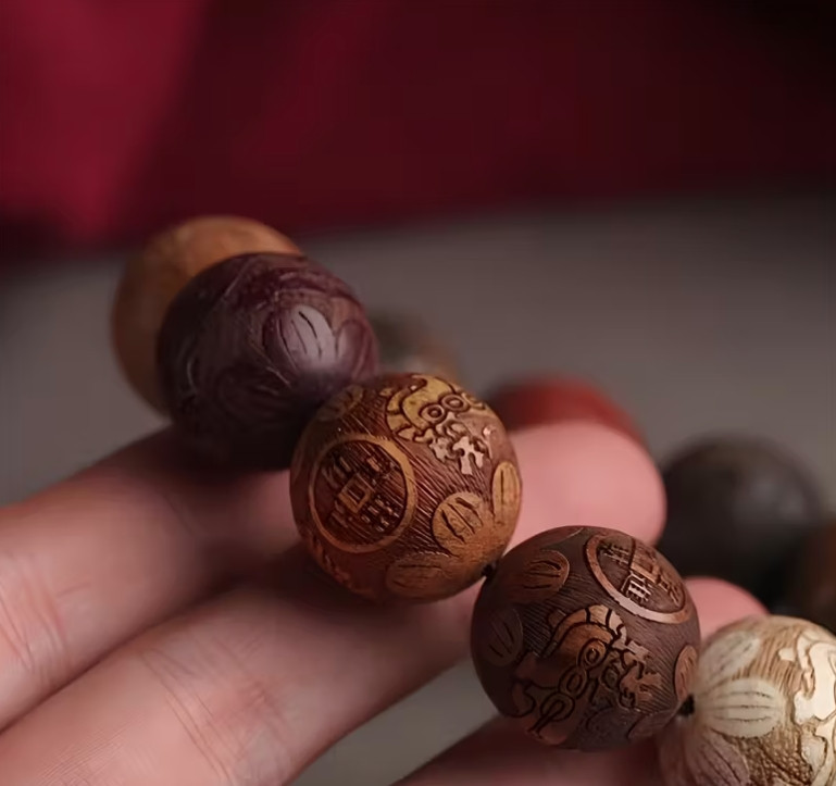 Браслет из резных бусин – денежный талисман удачи и защиты Киев - изображение 3