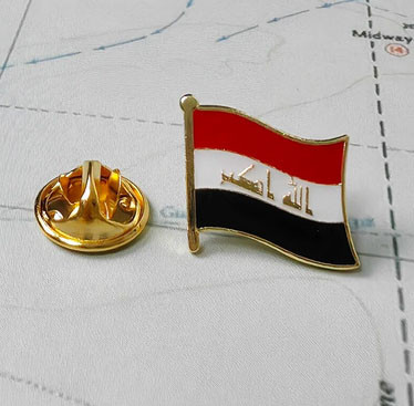 Ірак значок прапор Київ - фото 1