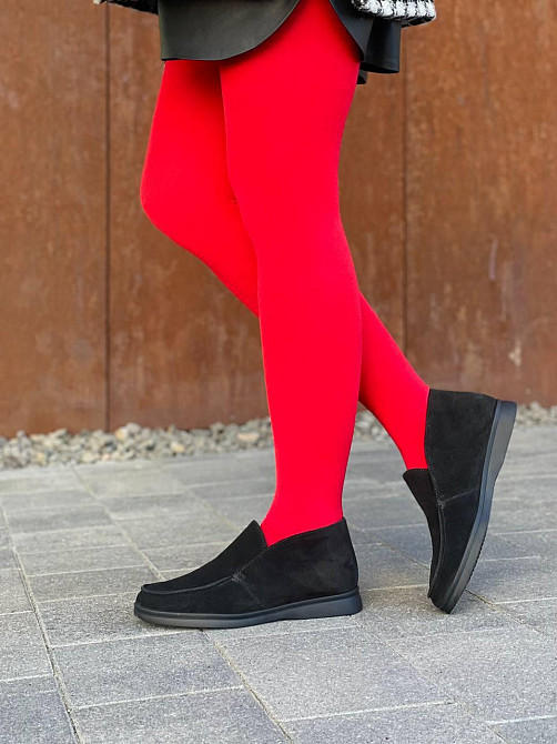 Daragani Женские черевики Daragani черные натуральная замша (5350) Коломыя - изображение 4