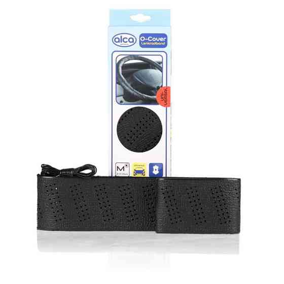 Оплітка на кермо "O-Cover" 37-39см чорна Alca, 598500 Київ