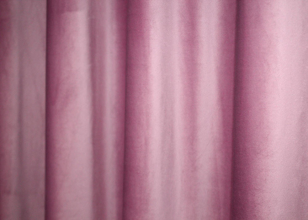Комплект штор на люверсах VR-Textil Бархат № 1661ш Розовый 150х280 см 2 шт (37-0225) Киев - изображение 8